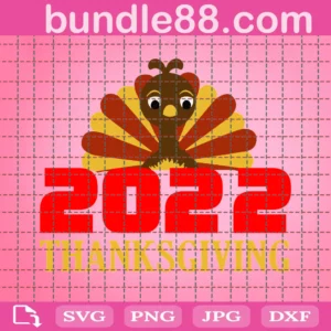 2022 Thanksgiving Svg