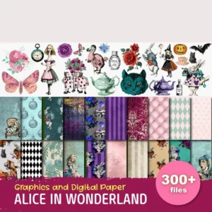 300+ Alice In Wonderland Bundle