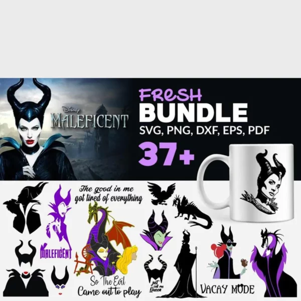 37+ Maleficent Bundle Svg