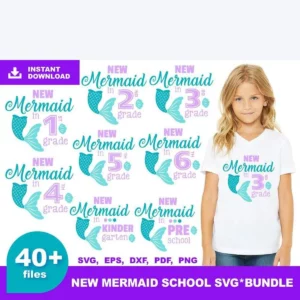 40+ Mermaid school Bundle