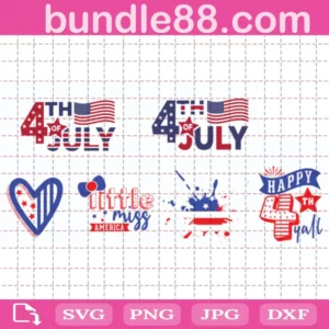 4Th Of July Bundle Svg Free