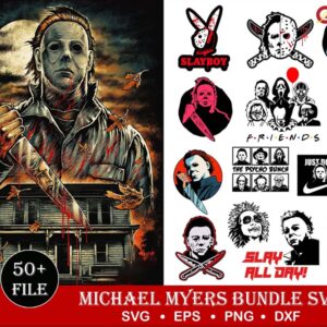 50+ Michael Myers SVG Bundle