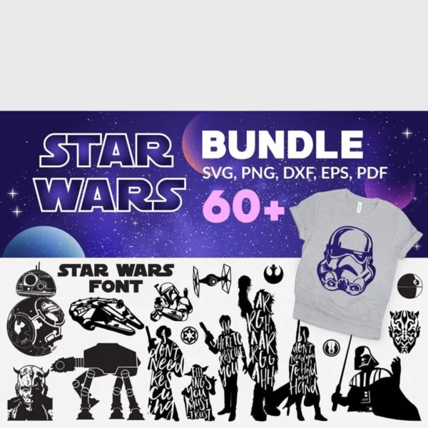 60+ Star War Bundle