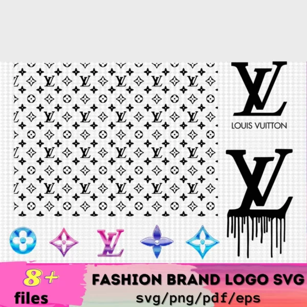 8+ Fashion Logo Svg SVG PNG DXF EPS Digital Files March 2024