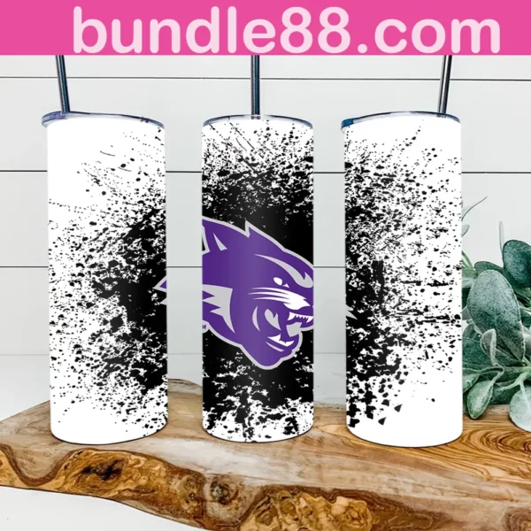 Abilene Christian Wildcats 20oz Skinny Tumbler