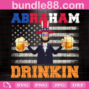Abraham Drinkin Svg