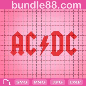 Acdc Band Logo Svg