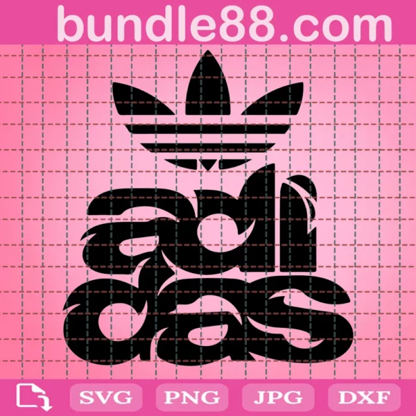 Adidas Dripping Logo Svg