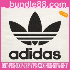 Adidas Logo Sport Embroidery Files
