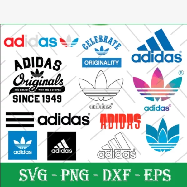 Adidas Logo Svg, Brand Logo Svg Png Dxf Eps Digital Download March 2024