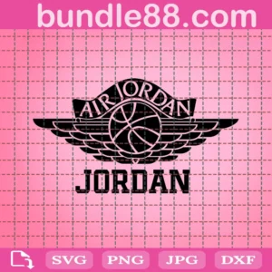 Air Jordan Ball Svg