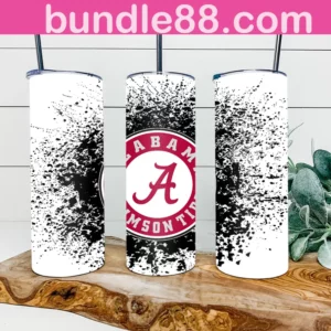 Alabama Crimson Tide 20oz Skinny Tumbler