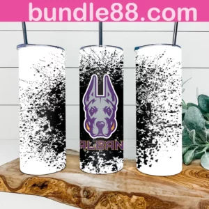 Albany Great Danes 20oz Skinny Tumbler