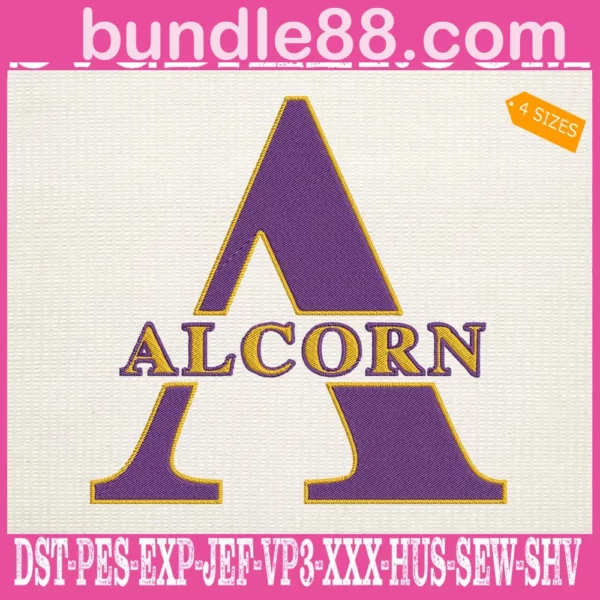 Alcorn State Braves Embroidery Machine