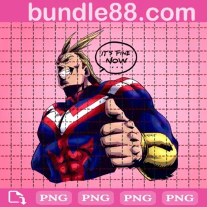 All Might Png, My Hero Academia Png