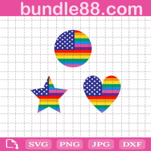 American Flag Lgbt Bundle Free