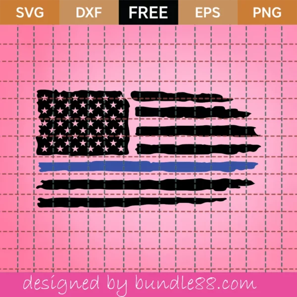 American Flag Svg Free