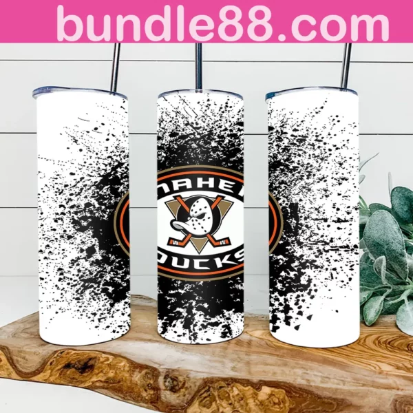 Anaheim Ducks Hockey 20oz Skinny Tumbler