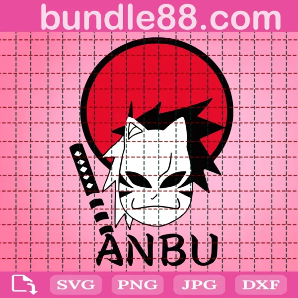 Anbu Ninja Svg, Anbu Svg