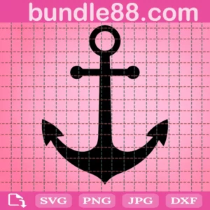 Anchor Svg, File For Cricut