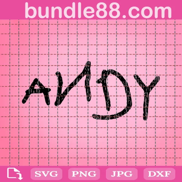 Andy Cosplay Svg