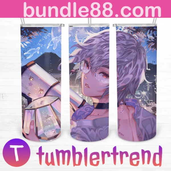 Anime Boy 20oz Tumbler Skinny