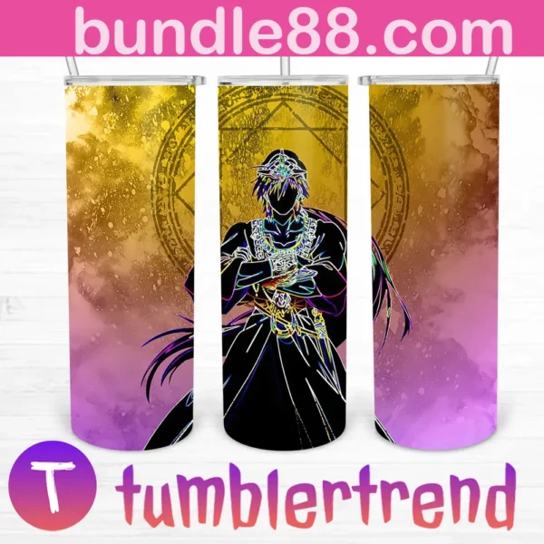 Anime Boy Character 20oz Tumbler Skinny