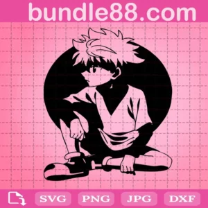 Anime Cartoon Hunter X Hunter Svg