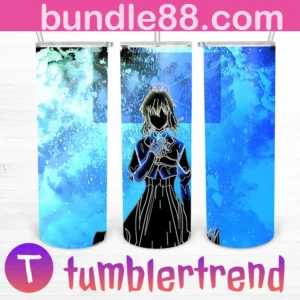 Anime Girl 20oz Tumbler Skinny