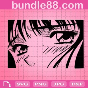 Anime Girl Svg, Anime Character Svg