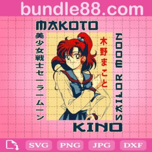 Anime Makoto Kino Sailor Moon Svg