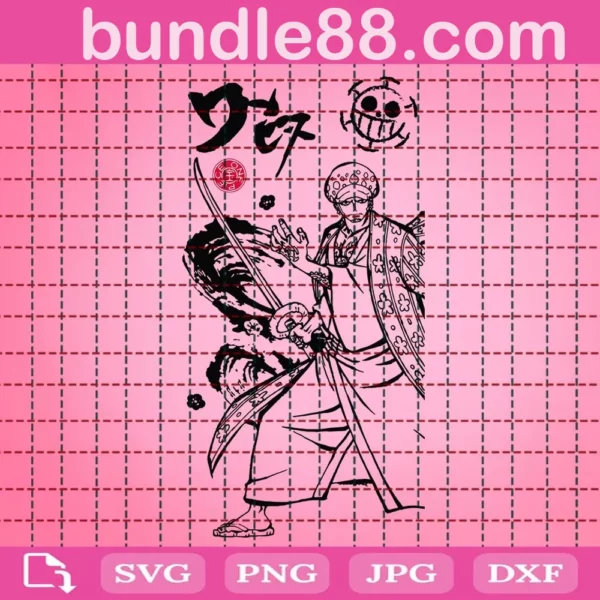 Anime Svg, One Piece Anime Svg