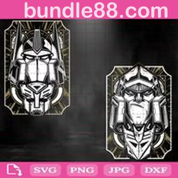 Anime Transformers Bundle Svg