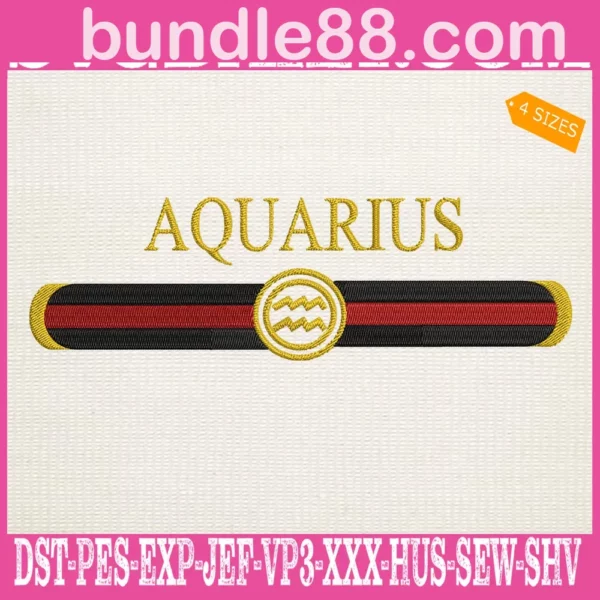 Aquarius Embroidery Files