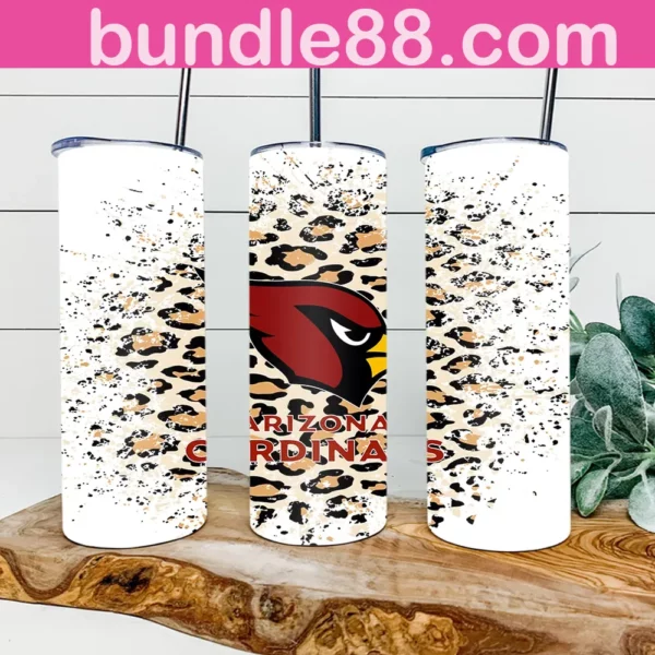 Arizona Cardinals 20oz Skinny Tumbler