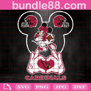 Arizona Cardinals Football Mouse Clipart