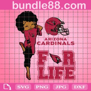 Arizona Cardinals For Life Svg