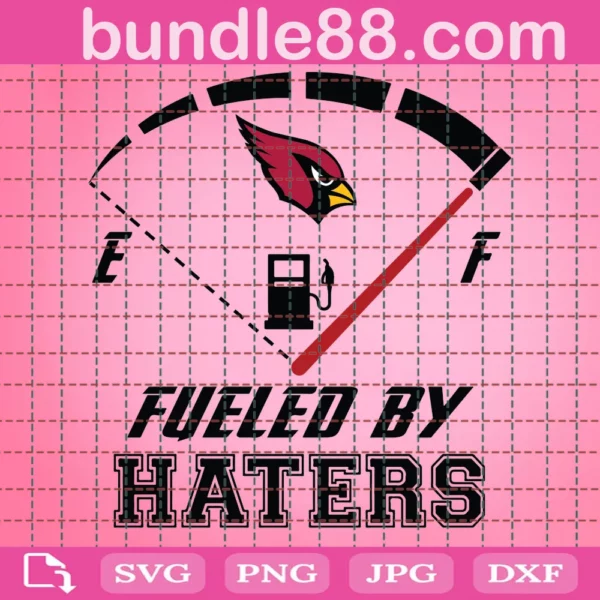 Arizona Cardinals Fueled By Haters Svg