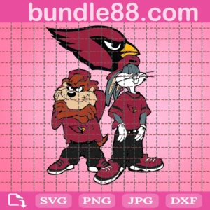 Arizona Cardinals Looney Tunes Svg