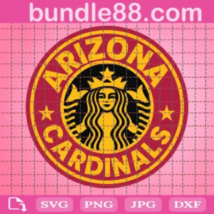 Arizona Cardinals Starbucks Logo Cup Wrap Svg