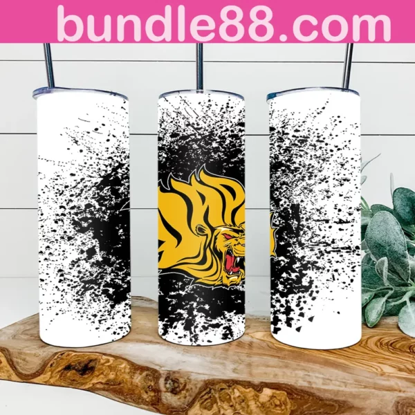 Arkansas-Pine Bluff Golden Lions 20oz Skinny Tumbler