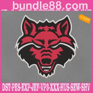 Arkansas State Red Wolves Embroidery Machine