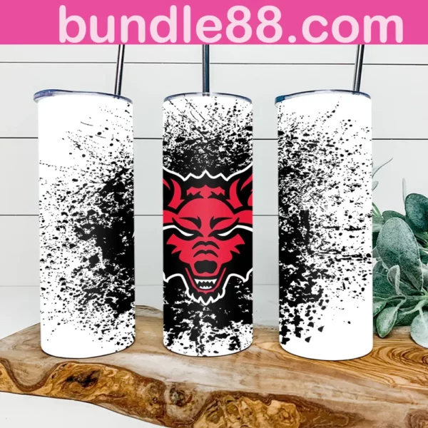 Arkansas State Red Wolves Football 20oz Skinny Tumbler