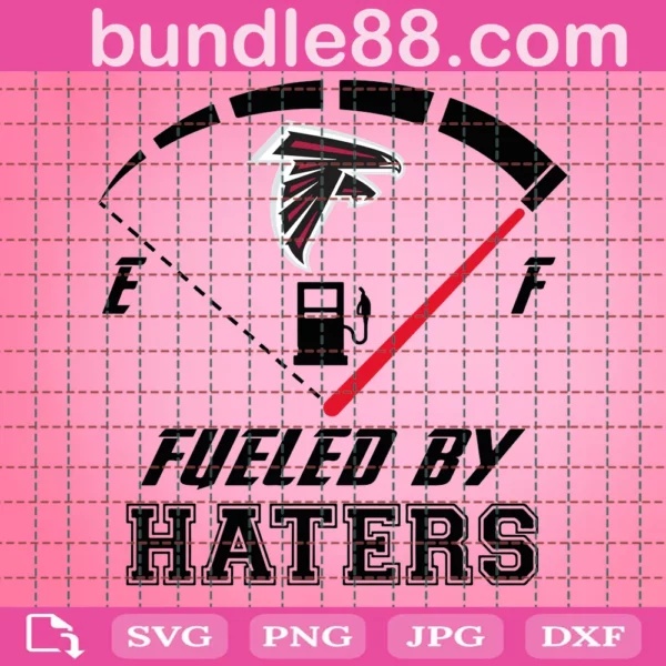 Atlanta Falcons Fueled By Haters Svg