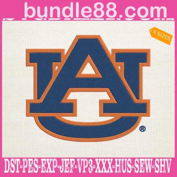 Auburn Tigers Embroidery Machine