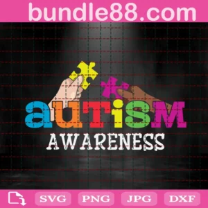 Autism Awareness Puzzle Svg