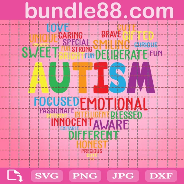 Autism Awareness Cut Files
