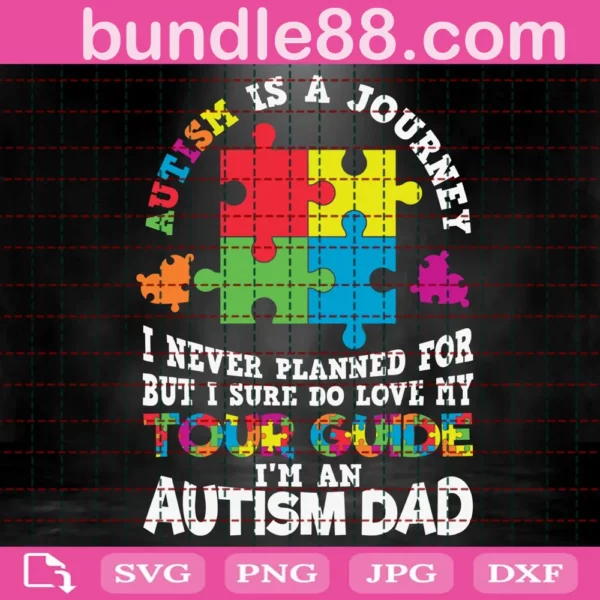 Autism Is A Journey Svg