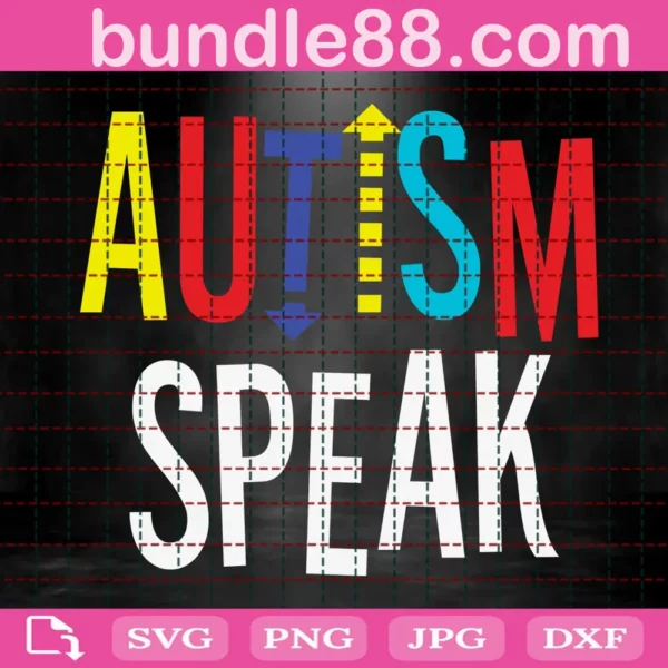 Autism Speak Svg