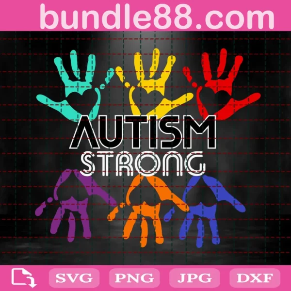 Autism Strong Svg